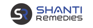 shanti remedies logo side by side
